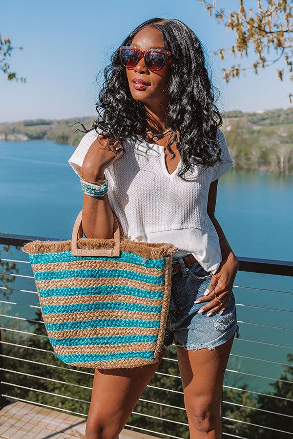 Impressions Comfort Show Waffle Knit Top