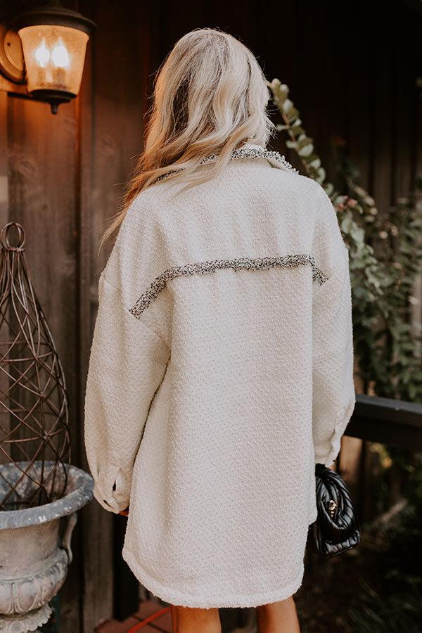 Impressions Comfy Glam Tweed Jacket