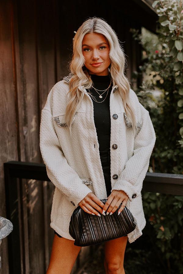 Impressions Comfy Glam Tweed Jacket