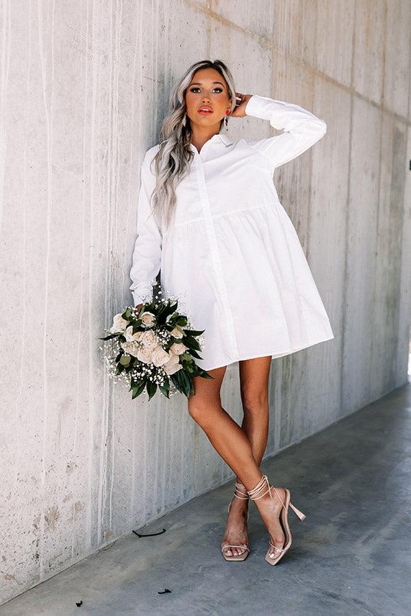 Impressions Committed To You Babydoll Dress