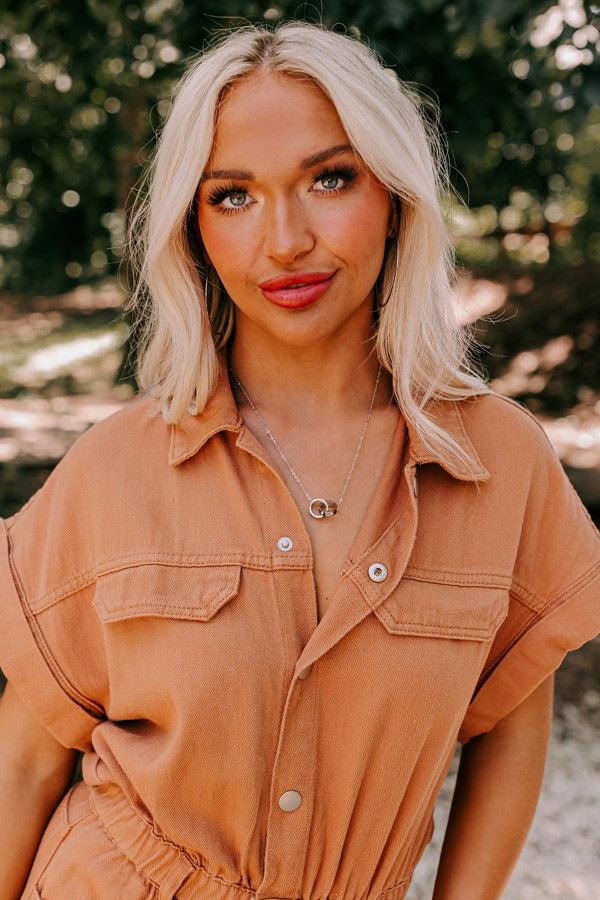 Impressions Composed Charm Necklace In Silver