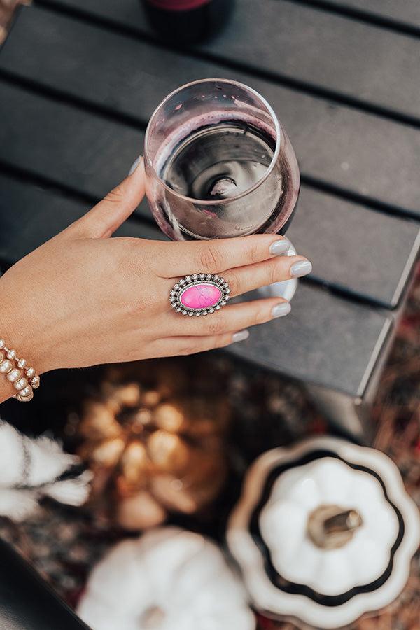 Impressions Cool Ambitions Ring In Fuchsia