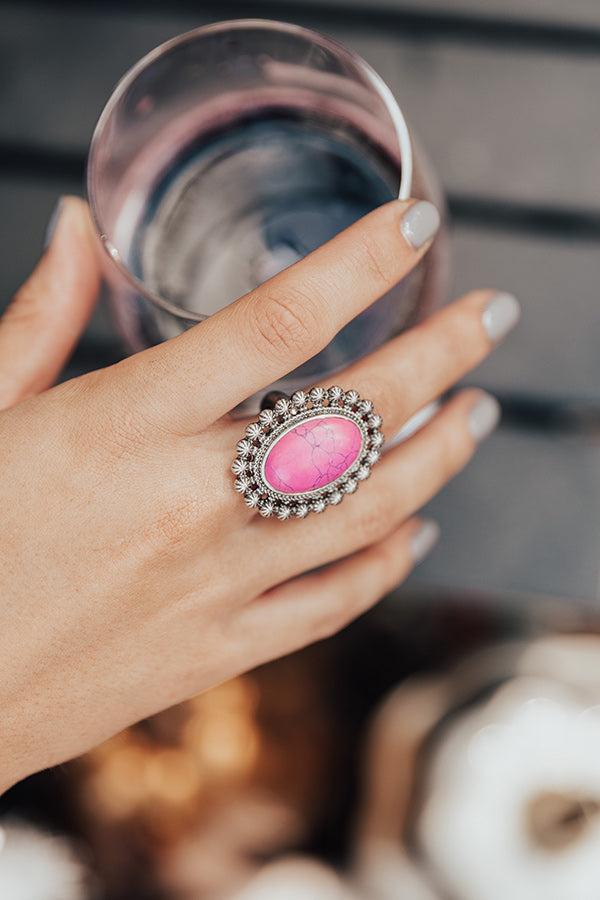 Impressions Cool Ambitions Ring In Fuchsia