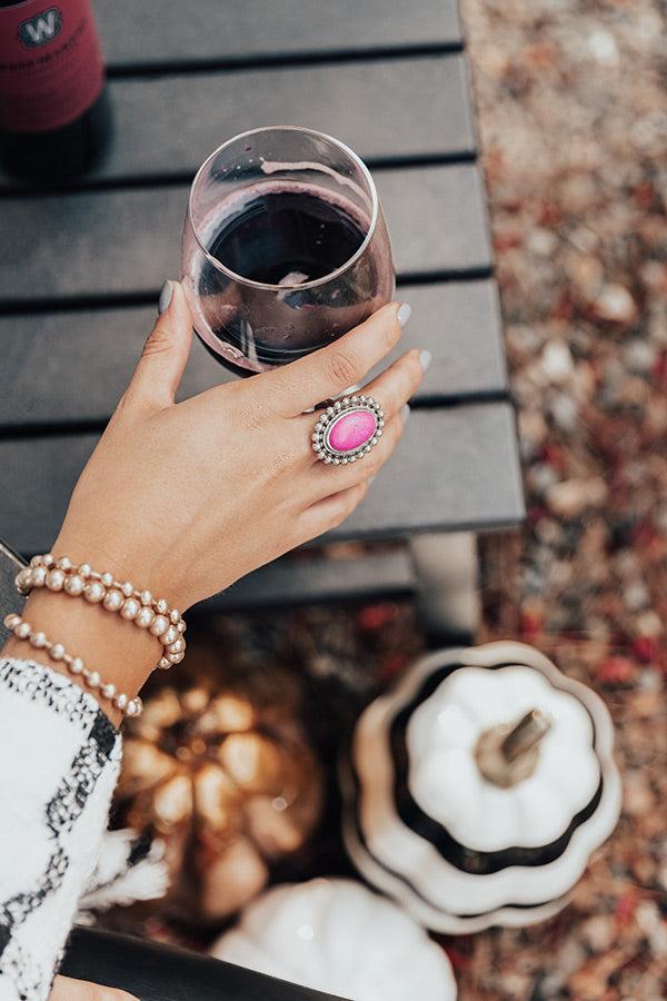 Impressions Cool Ambitions Ring In Fuchsia