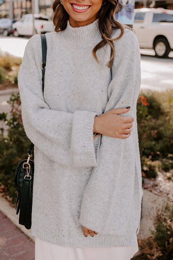 Impressions Cool Weather Confetti Knit Sweater