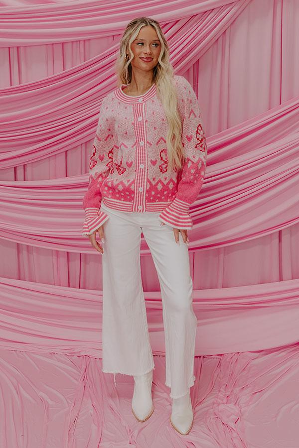 Impressions Coquette Charm Knit Sweater