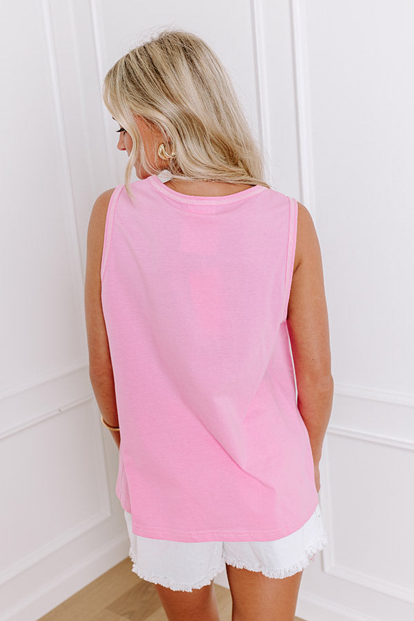 Impressions Coquette Charm Top In Pink