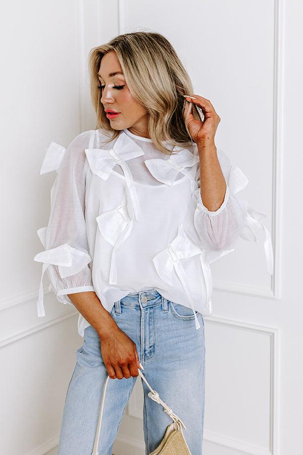 Impressions Coquette Crush Shift Top