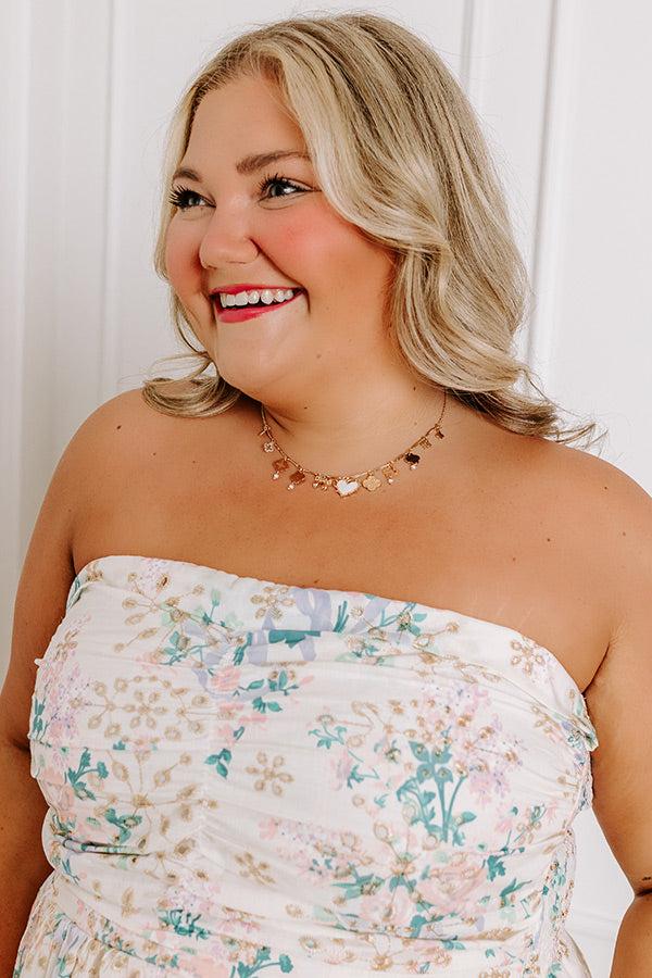 Impressions Coquette Hour Charm Necklace