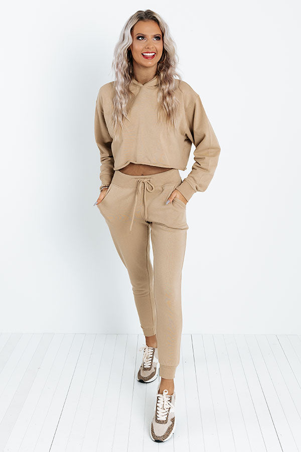 Impressions Count On You Joggers In Khaki