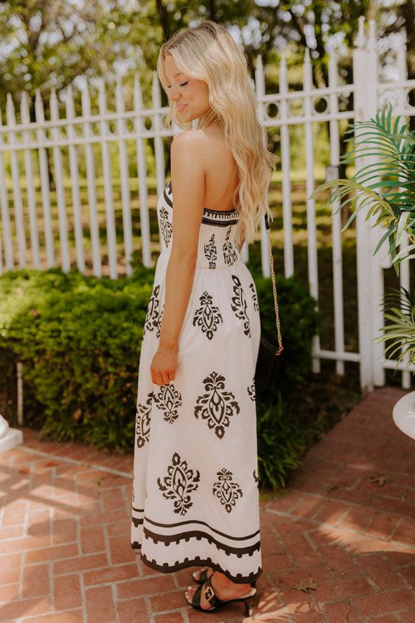 Impressions Courtyard Rendezvous Midi Dress