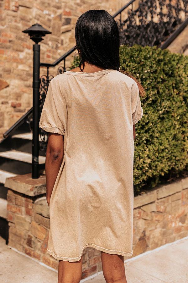 Impressions Cowboy Mineral Wash T-Shirt Dress