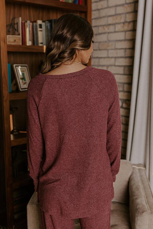 Impressions Cozy Vibes Ribbed Top
