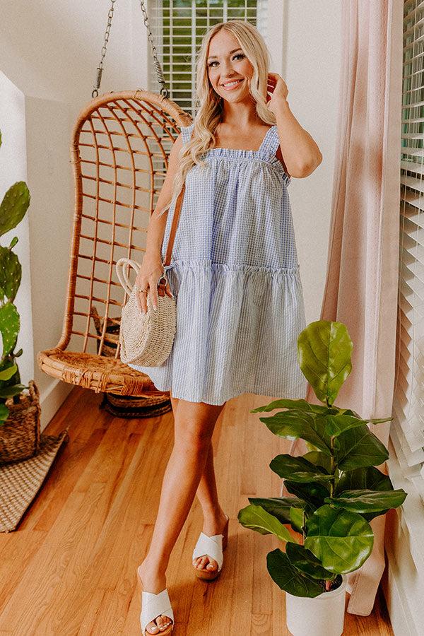 Impressions Craving Summer Gingham Dress