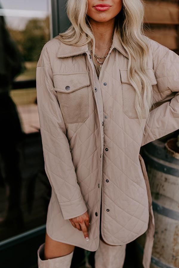 Impressions Crisp Breeze Quilted Coat