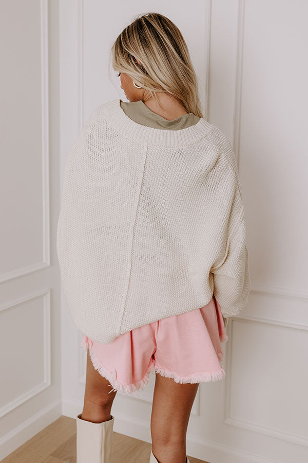 Impressions Cue The Cozy Knit Cardigan