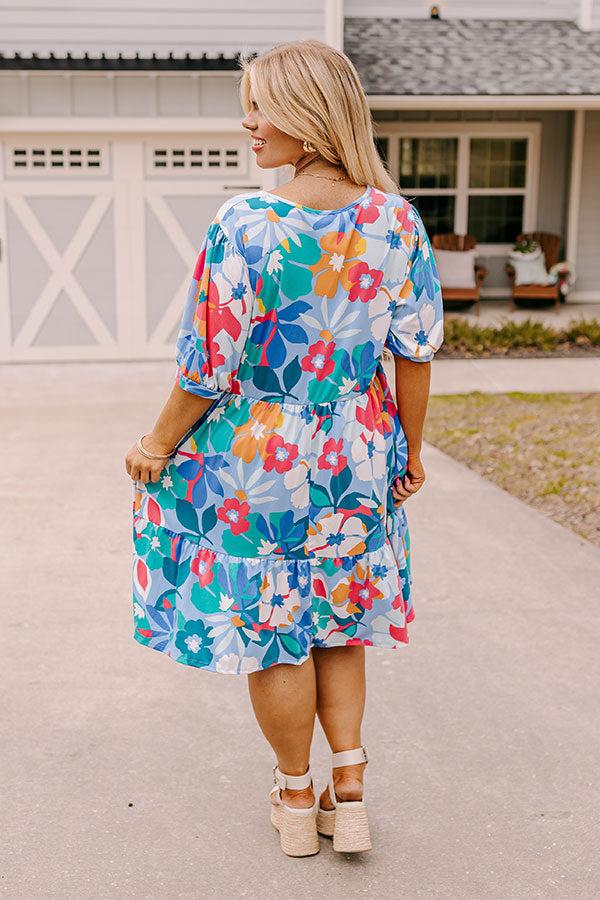Impressions Dance And Dream Shift Dress Curves