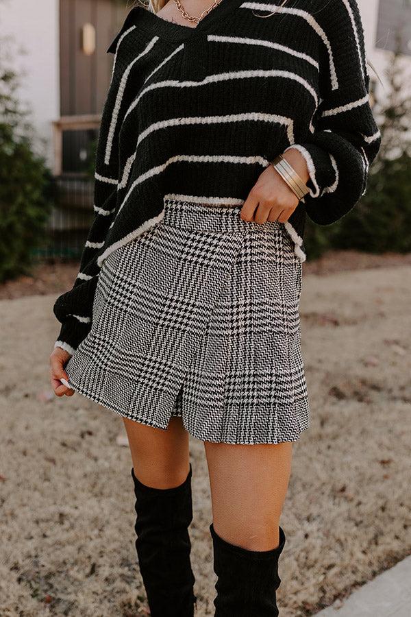 Impressions Dare To Dream Houndstooth Skort