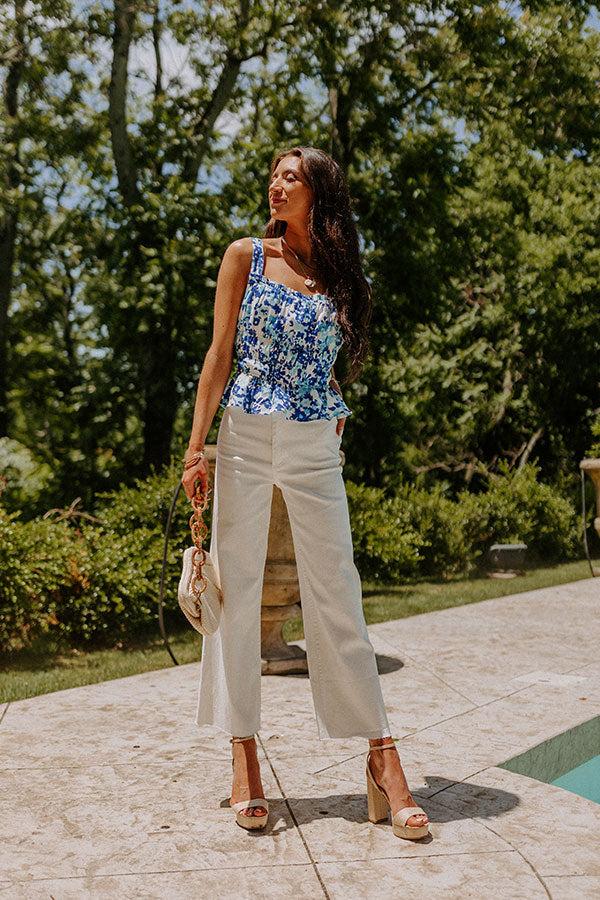 Impressions Dear Love Floral Top