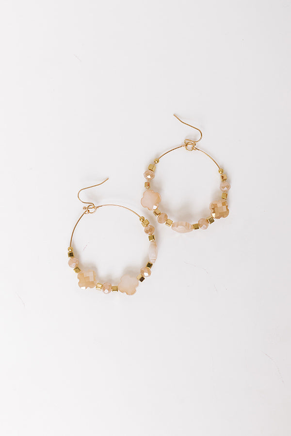 Impressions Deeply In Love Earrings in Champagne