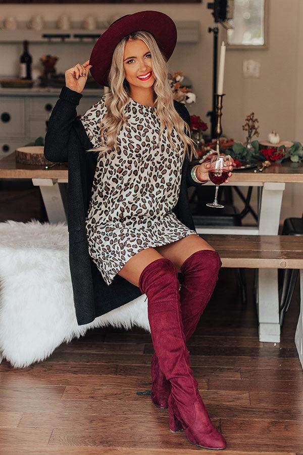 Impressions Desert Muse Leopard Dress