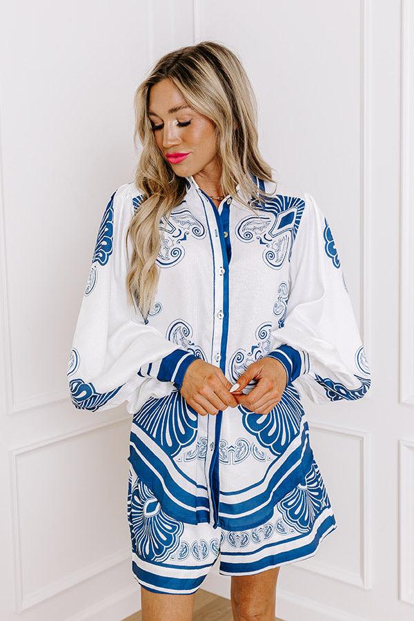 Impressions Discover Paradise Button Up
