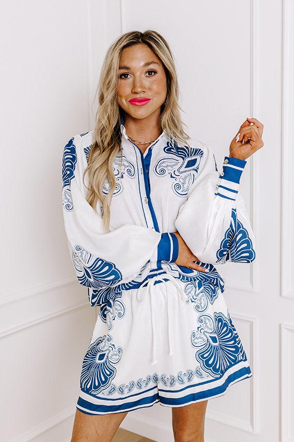 Impressions Discover Paradise Button Up