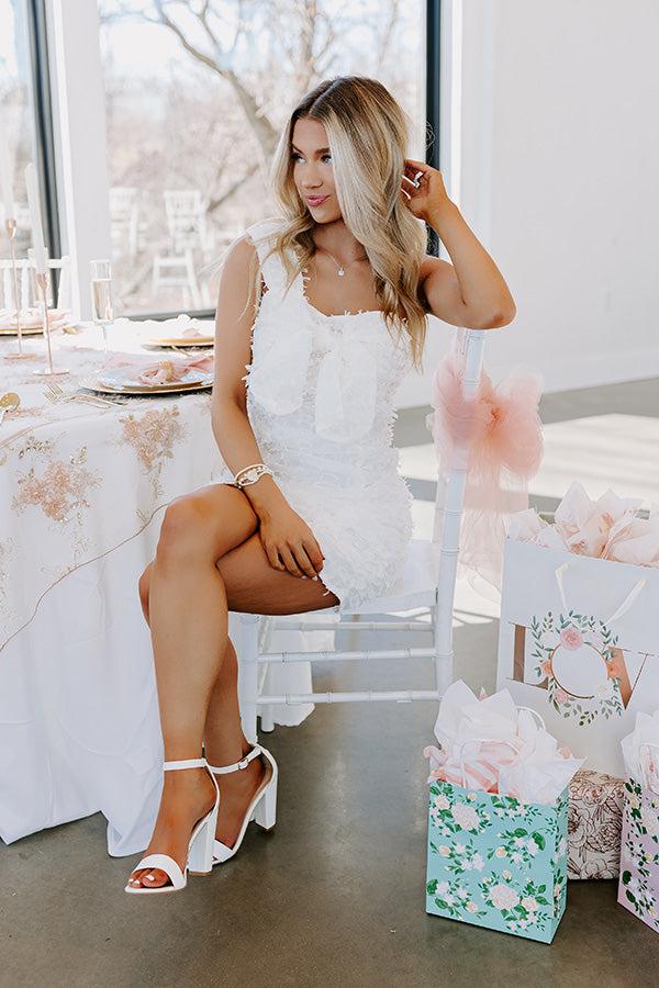 Impressions Don't Break My Heart Mini Dress