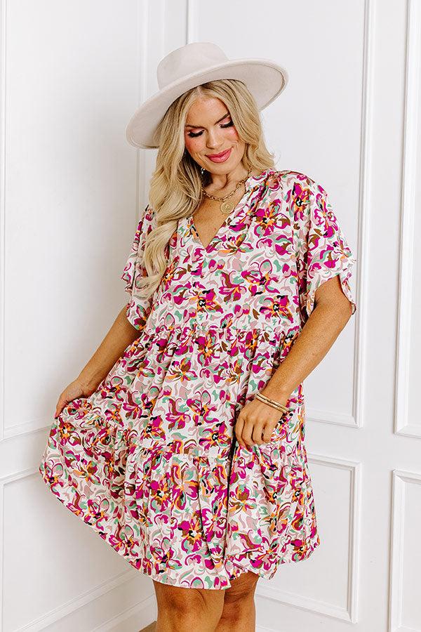 Impressions Don't Mind If I Do Shift Dress Curves