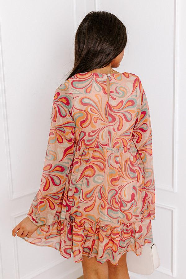 Impressions Down To Dallas Babydoll Dress