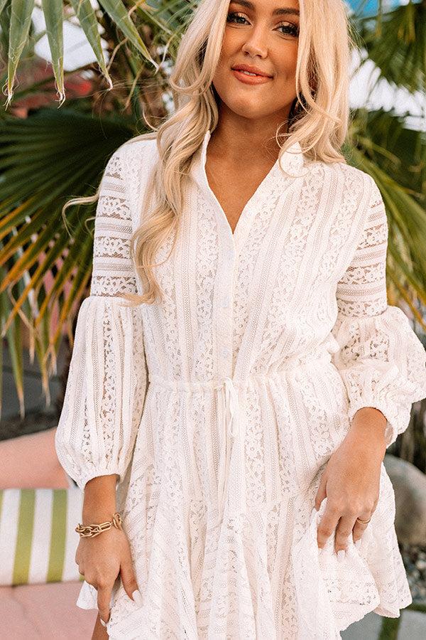 Impressions Down To The Riviera Lace Dress