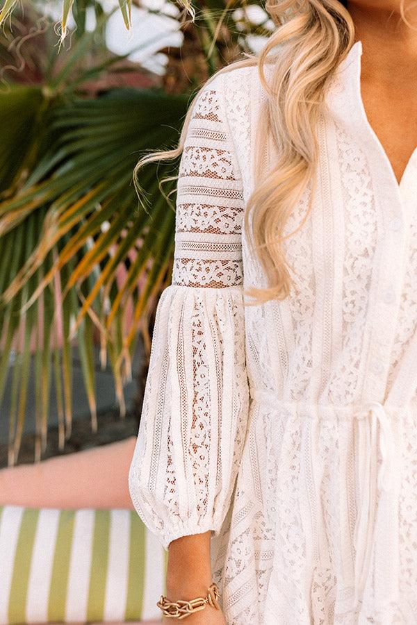 Impressions Down To The Riviera Lace Dress