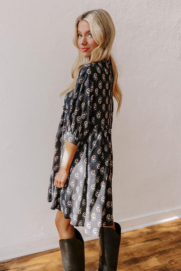 Impressions Downtown Happy Hour Floral Mini Dress