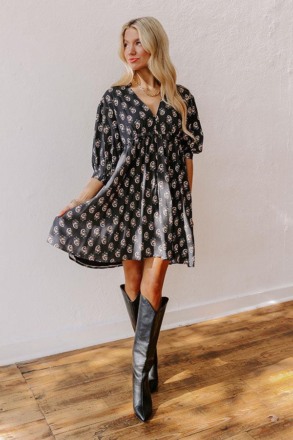 Impressions Downtown Happy Hour Floral Mini Dress