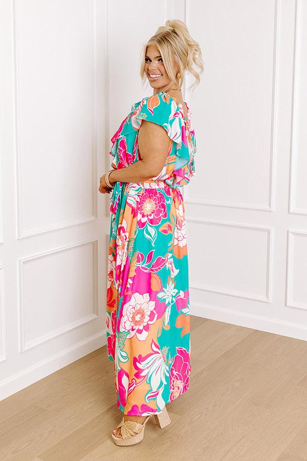 Impressions Dreamy And Darling Floral Midi Curves