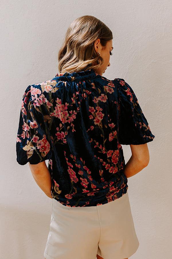 Impressions Dreamy Evenings Velvet Burnout Top