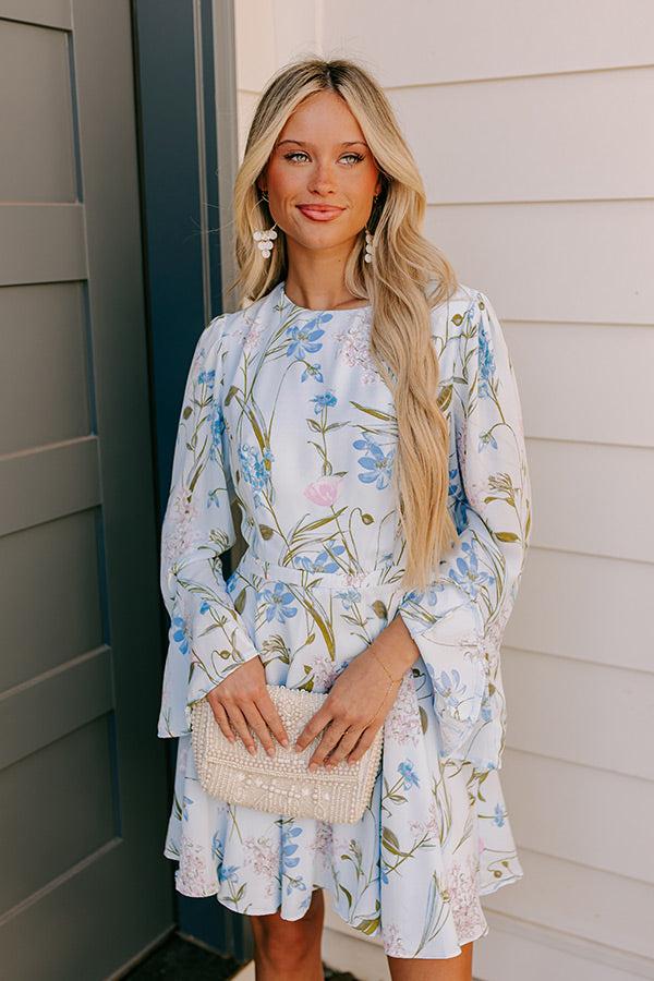 Impressions Dreamy Gardens Floral Mini Dress