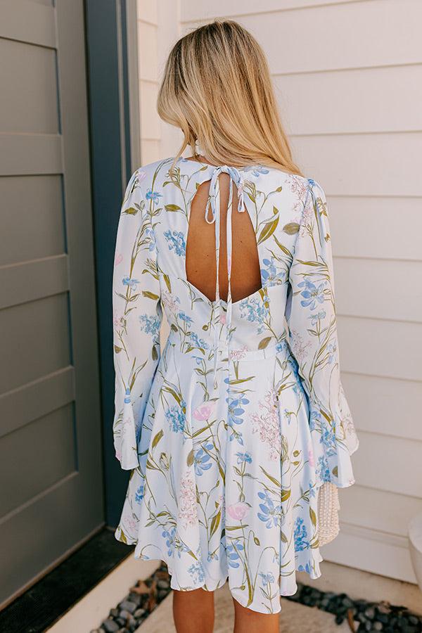 Impressions Dreamy Gardens Floral Mini Dress