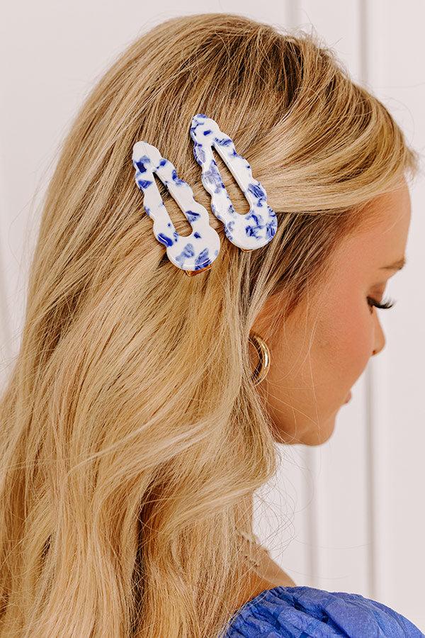 Impressions Easy To Style Hair Clip In Blue