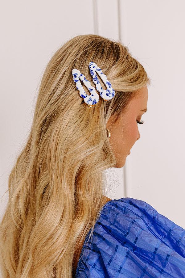 Impressions Easy To Style Hair Clip in Blue