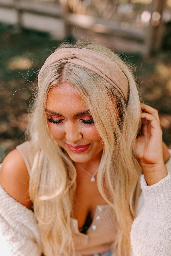 Impressions Eclipse Season Headband In Mocha