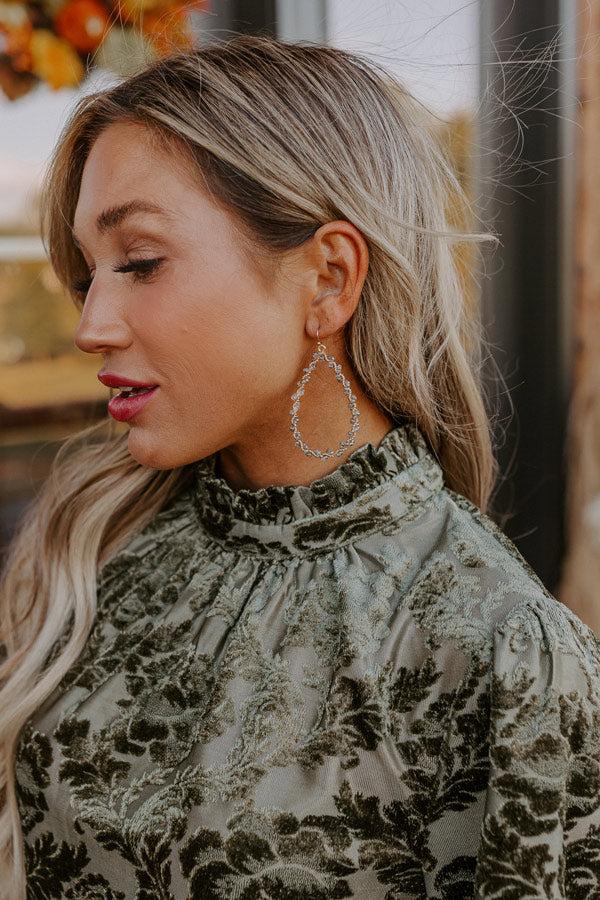 Impressions Elite Elegance Earrings In Grey