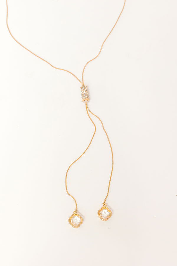 Impressions Elite Elegance Lariat Necklace