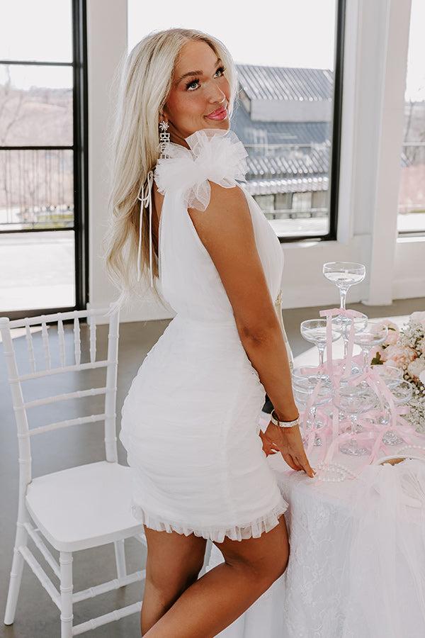 Impressions Enchanted Evening Tulle Mini Dress