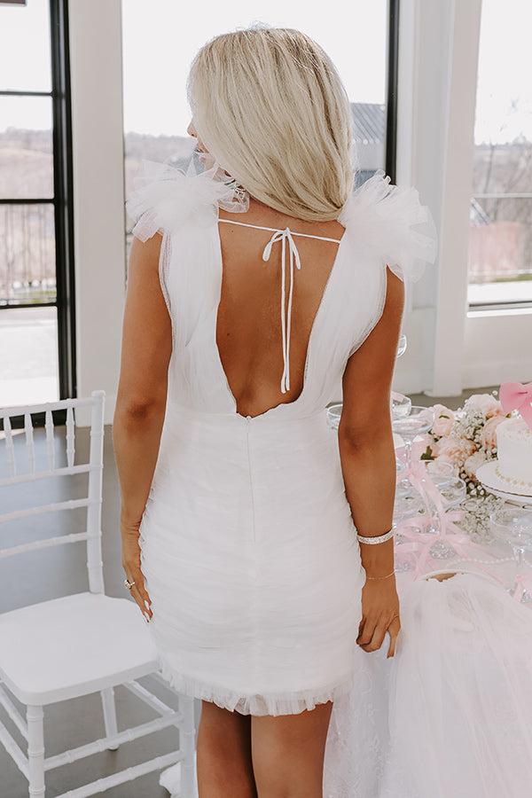 Impressions Enchanted Evening Tulle Mini Dress