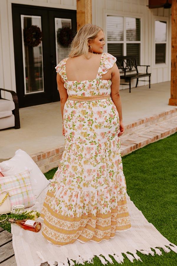 Impressions Enchanting Echoes Floral Maxi Curves