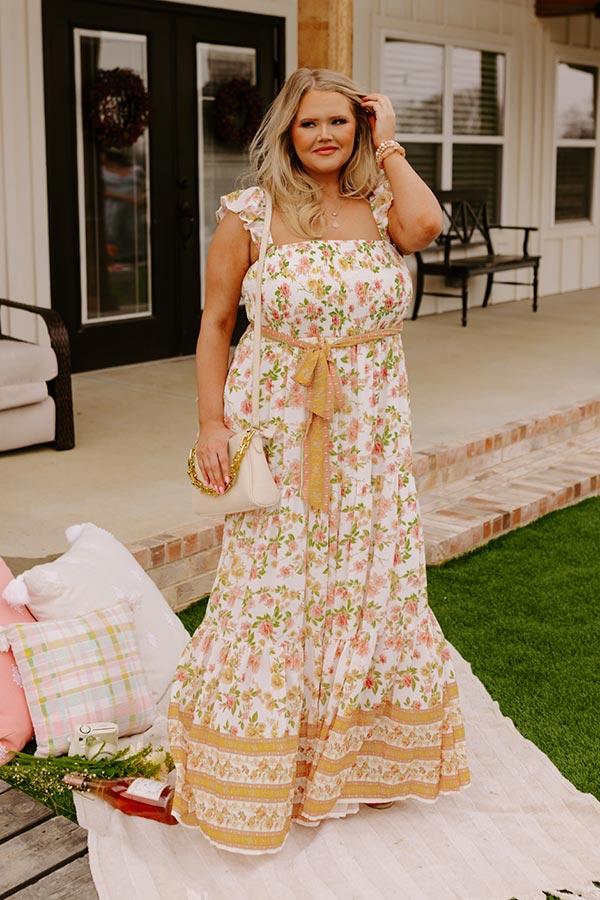 Impressions Enchanting Echoes Floral Maxi Curves