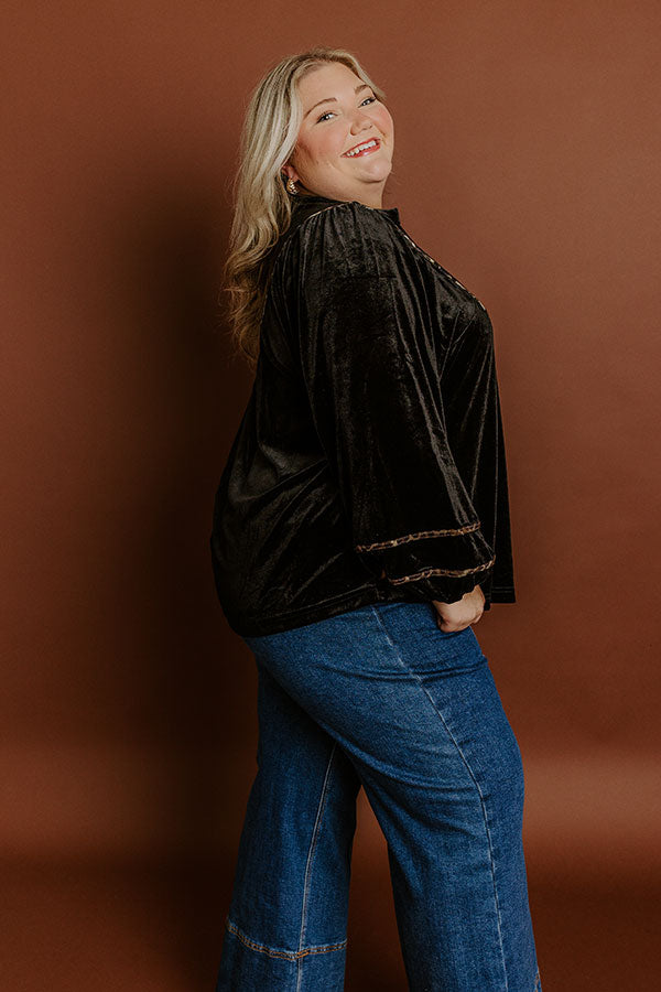 Impressions Enchanting Evening Velvet Top Curves