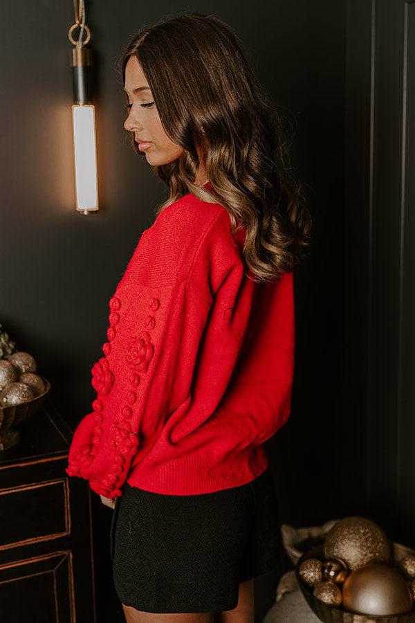 Impressions Endless Love Story Knit Sweater Top