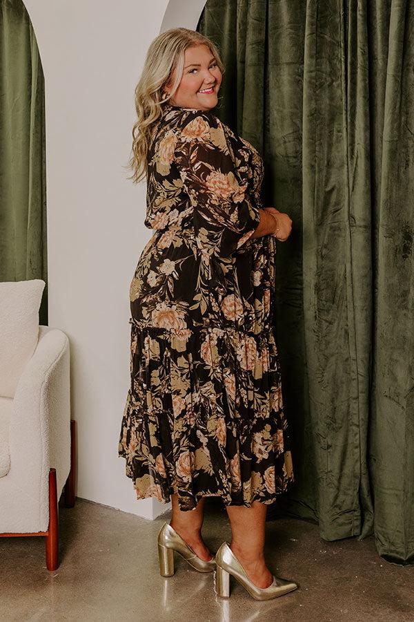 Impressions Ethereal Moments Floral Midi Curves